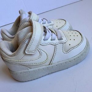 Nike Court Borough Low 2 (TDV) White/White BQ5453 100 Toddler/Kids 4C